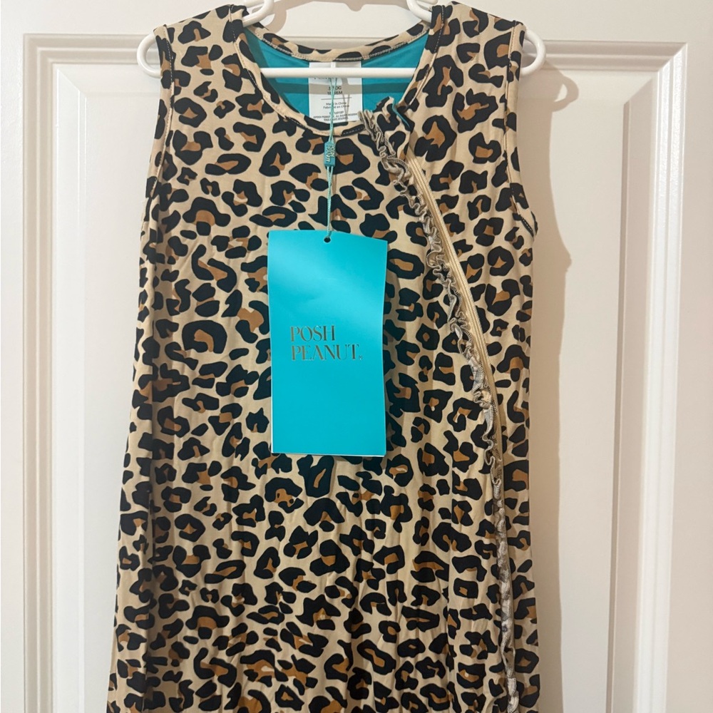 Posh Peanut Leopard Print Kids Pajama Sleep Sack